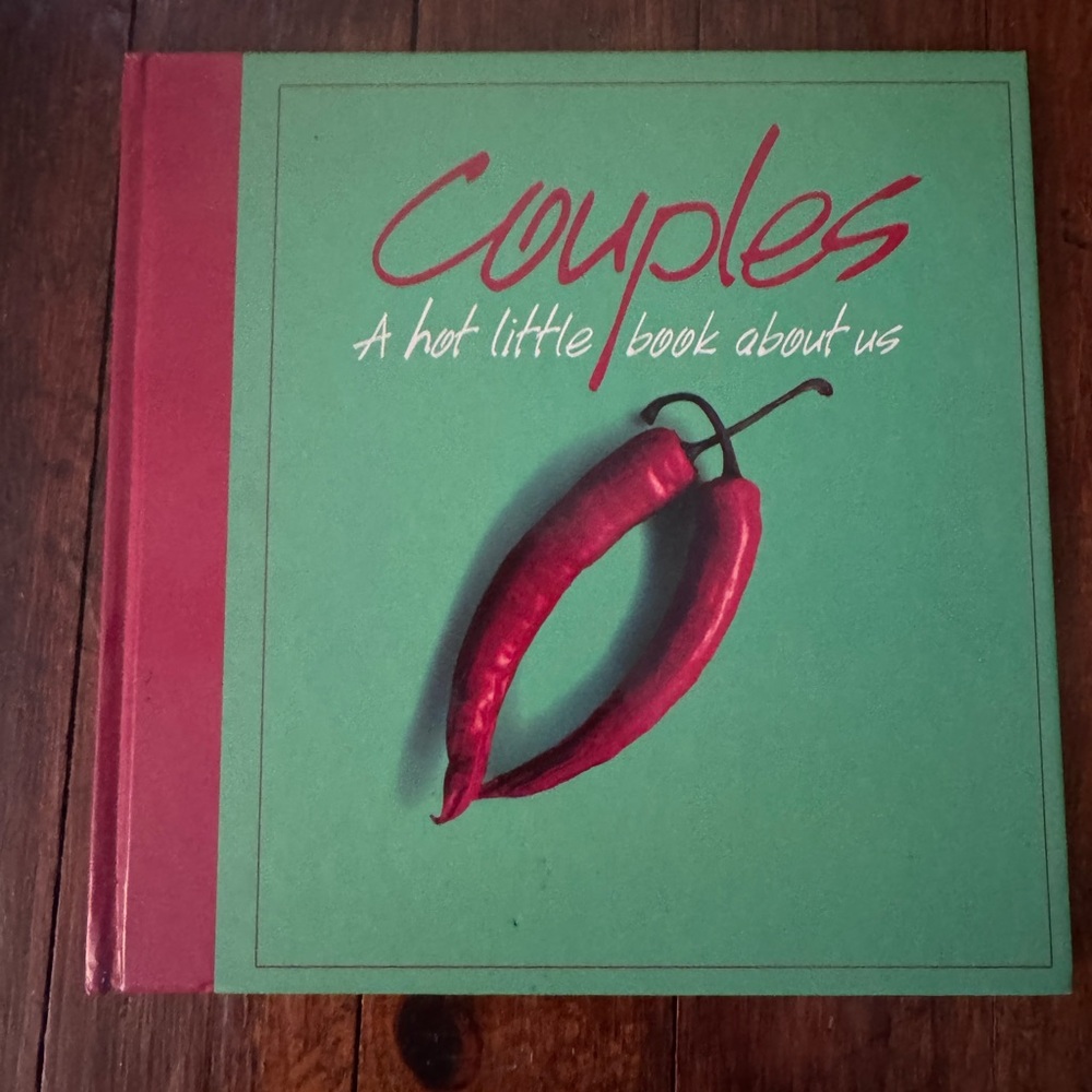 Couples Book with Red Peppers Cover